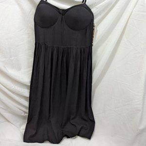 Rewash Black Molded Cup Dress NWT